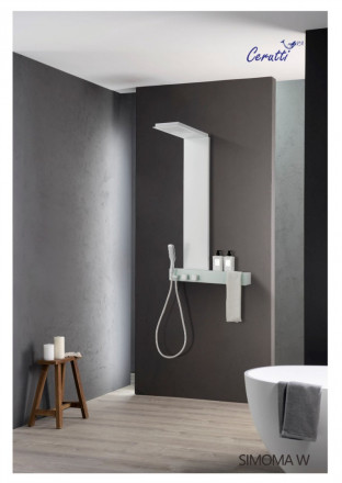 Cerutti CT9661 SIMONA W Панель душевая