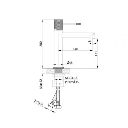 Vincea Desire VBF-1D1CH смеситель для раковины