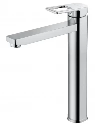 Wonzon &amp; Woghand Frame WW-88239010-CR Смеситель для раковины высокий черный матовый