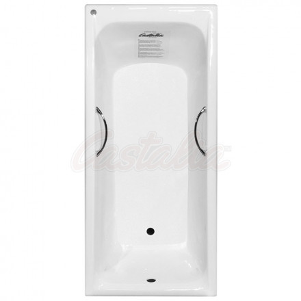 Castalia Prime 180x80 Ванна чугунная с ручками