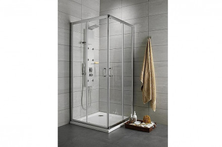 Radaway Premium Plus C 80х80 Душевой угол стекло коричневое