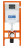 BelBagno Set KRAFT Комплект инсталляции с унитазом 4 в 1