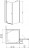 Radaway Torrenta KDJ 80x80L Душевой угол стекло графит