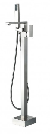 BOCH MANN ALBANO Brush Nickel BM8924 Смеситель напольный для отдельностоящей ванны