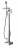 BOCH MANN ALBANO Brush Nickel BM8924 Смеситель напольный для отдельностоящей ванны