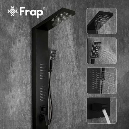 Frap F24005-6 Душевая панель с гидромассажем