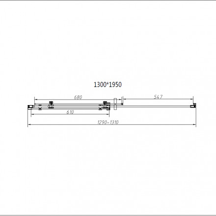 Vincea Como-N VSR-4CN1013CLB душевой уголок