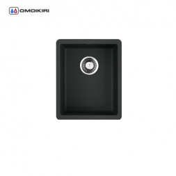 Omoikiri Kata 34-U-BL мойка 340x420 черный