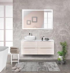 BelBagno KRAFT-1000-2C-PIA-RT тумба с керамической раковиной напольная