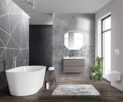 BelBagno AURORA-800-2C-SO-BL тумба с раковиной подвесная