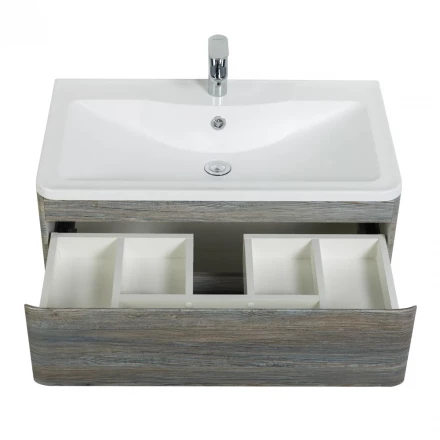 BelBagno AURORA-800-2C-SO-BL тумба с раковиной подвесная