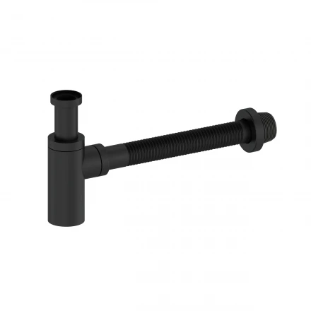 Wonzon &amp; Woghand WW-88SS101-MB Сифон для раковины черный матовый