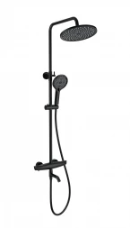 Wonzon &amp; Woghand Capsule WW-B3031-A3-MB Душевая система с термостатом черный матовый