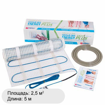 Energy Light Plus 2,5-375 Электрический мат двужильный