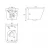ABBER Rechteck AC1200 унитаз