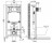 BelBagno Set SPACE Комплект инсталляции с унитазом 4 в 1