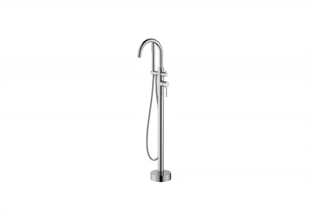 AQUATEK ЕВРОПА AQ1345CR смеситель для ванны напольный