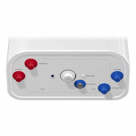 Thermex Flat 80 V Combi накопительный комбинированный водонагреватель