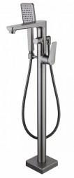 Lemark Bronx LM3744GM смеситель для ванны напольный (графит)
