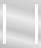 Cersanit LED 020 BASE 60 LU-LED020*60-b-Os зеркало