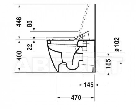 Duravit Me by Strack SensoWash 216959 00 00 611000 00 2000300 напольный унитаз