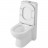 Owl Artic Cirkel-G OWLT190901 Унитаз напольный безободковый с сиденьем DP микролифт
