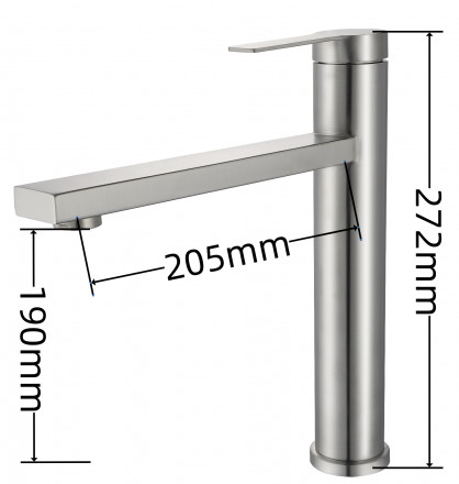 ESKO B25 Satin Смеситель для раковины