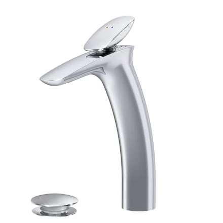 AM.PM Spirit V2.0 F70A92200 Смеситель для раковины с донным клапаном высокий хром