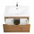 BelBagno KRAFT 39-800/390-2C-SO-PP тумба с раковиной подвесная