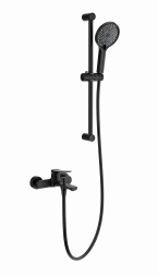 Wonzon &amp; Woghand WW-C2036-MB Смеситель для ванны с душевым гарнитуром черный матовый