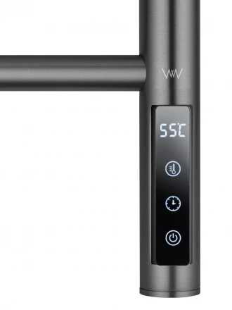 Wonzon &amp; Woghand Bonn WW-AL4092-GM Полотенцесушитель электрический темный графит
