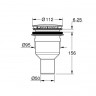 Grohe 49533000 сифон для душевого поддона Grohe 49533000 сифон для душевого поддона