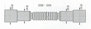 Гофра Miano 40/32х32/40