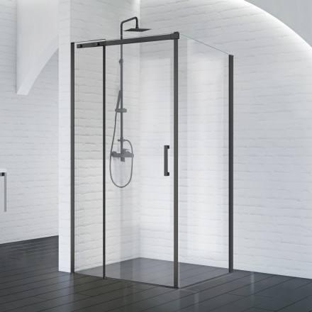 BelBagno ACQUA-AH-1-120/90-C-NERO душевой уголок