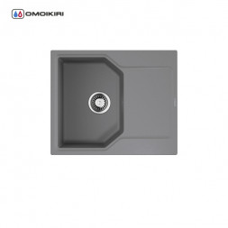 Omoikiri Yonaka 61-GR мойка 615x510 leningrad grey