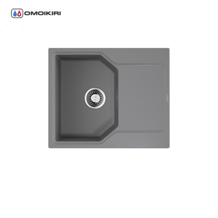 Omoikiri Yonaka 61-GR мойка 615x510 leningrad grey