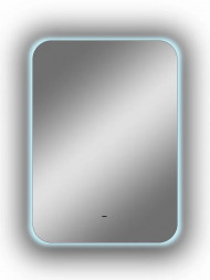 Континент Burzhe Led 500х700 зеркало с бесконтактным сенсором, холодная подсветка
