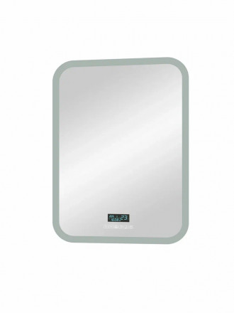 Континент Glamour Led 700х900 зеркало с музыкальным блоком, подогревом