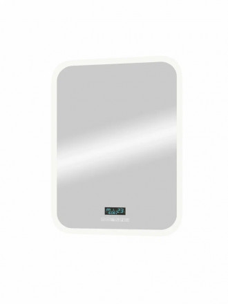 Континент Glamour Led 700х900 зеркало с музыкальным блоком, подогревом