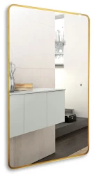 Azario Incanto LED-00002558 Зеркало c подсветкой с диммером 600х1000 золото