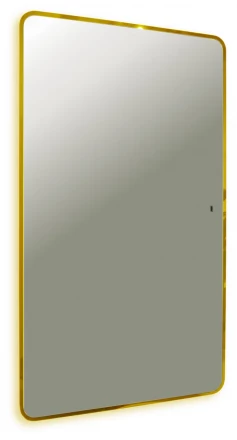 Azario Incanto LED-00002558 Зеркало c подсветкой с диммером 600х1000 золото