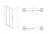 ABBER Schwarzer Diamant AG30100H душевая дверь