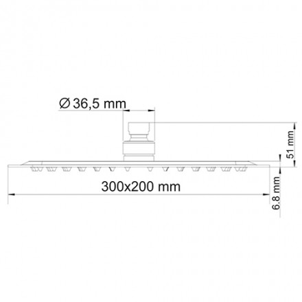 Wasserkraft A069 Верхний душ