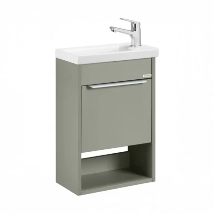 Акватон Хоуп 40 хаки тумба подвесная под раковину