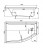 Vagnerplast Veronela Offset 160x105 L акриловая ванна