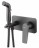 Lemark Bronx LM3720BL смеситель с гигиеническим душем (черный)