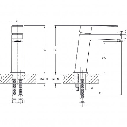 Rush Thira TR3625-11 Смеситель для раковины