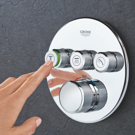 Grohe SmartControl 29121000 Смеситель термостат для ванны встраиваемый