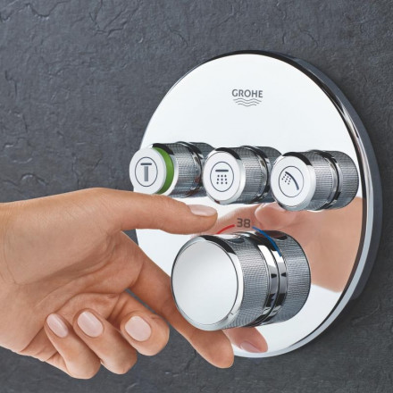 Grohe SmartControl 29121000 Смеситель термостат для ванны встраиваемый
