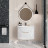 Kerama Marazzi Riva тумба 80 см, белая матовая